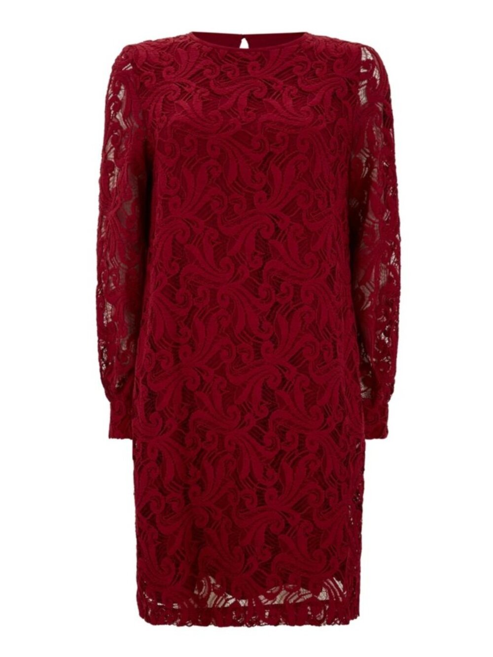 NWT Max Mara Studio Esordio Lace Dress Sz 8 in Bordeaux Holiday Christmas Party